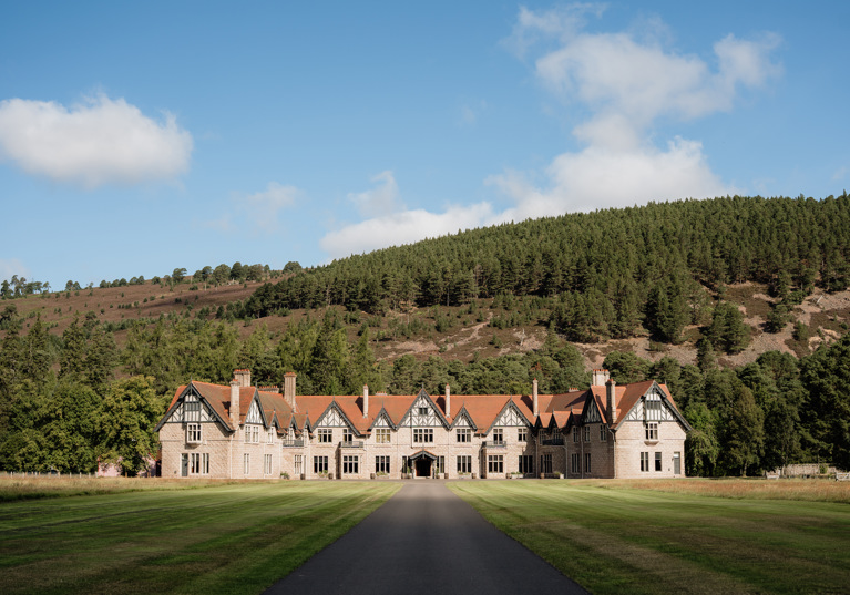 Mar Lodge entrance